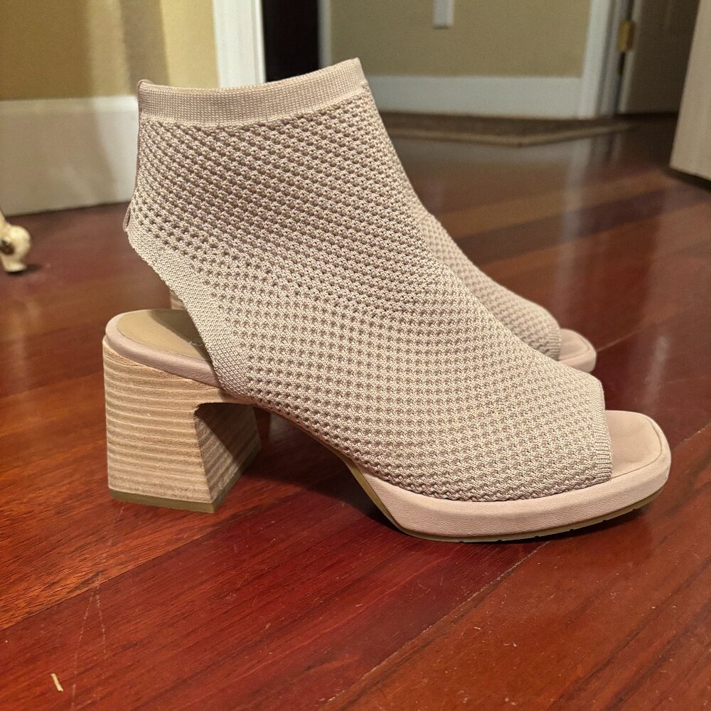 Eileen Fisher Peep-Toe Bootie